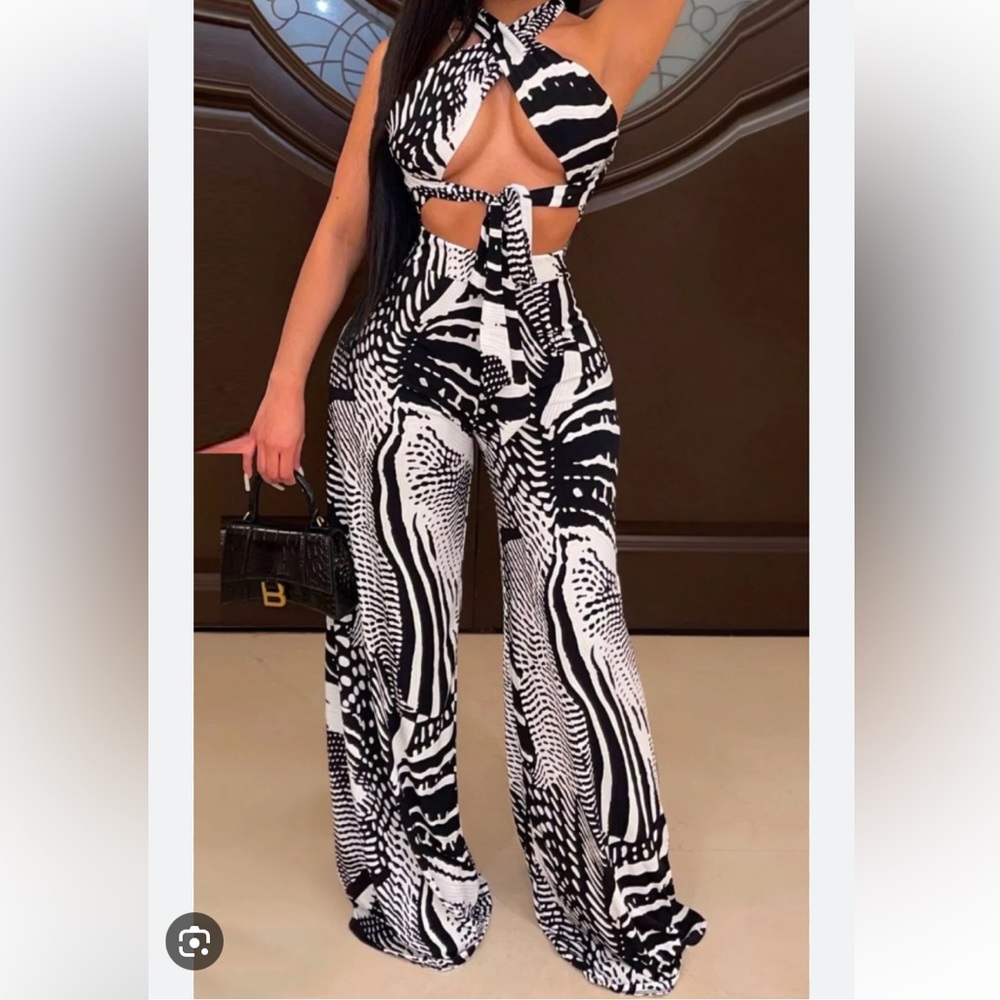 Wide Leg Vacation Pant Set